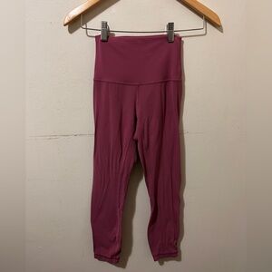 Lululemon High-Waisted Pink Leggings
